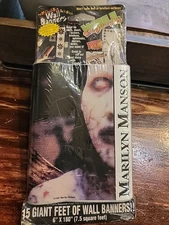 NOS 1997 Marilyn Manson Vintage Removable Wall Banner 6"x180"