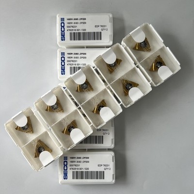 SECO / 16ER1.5ISO,CP200 / Original genuine CNC alloy blade 10 Pcs