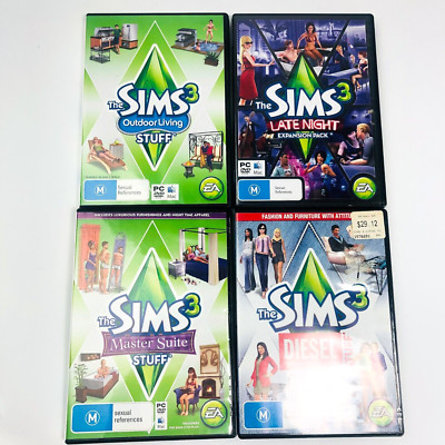 The Sims 3 Expansion Packs Set of Four