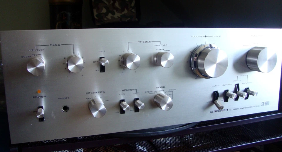 Pioneer SA-8800 Integrated Amplifier 100V  Japan Nice Low use - Image 4 of 4