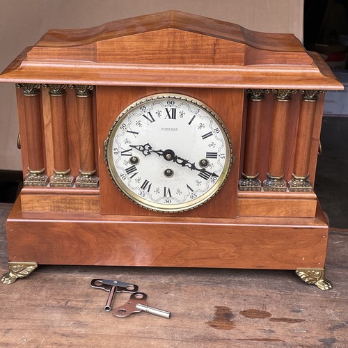 1983 EMPEROR WESTMINSTER CHIME MANTLE CLOCK eBay