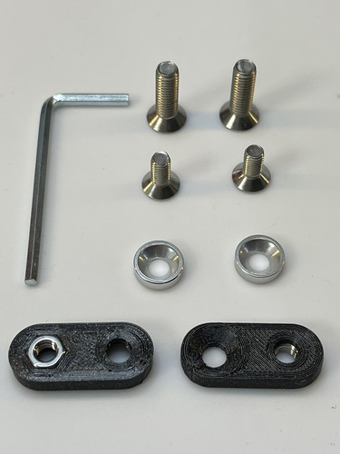 JDM to US/USDM License Plate Adapter Mount Conversion Incl Wrench+STAINLESS HW! - Picture 5 of 17