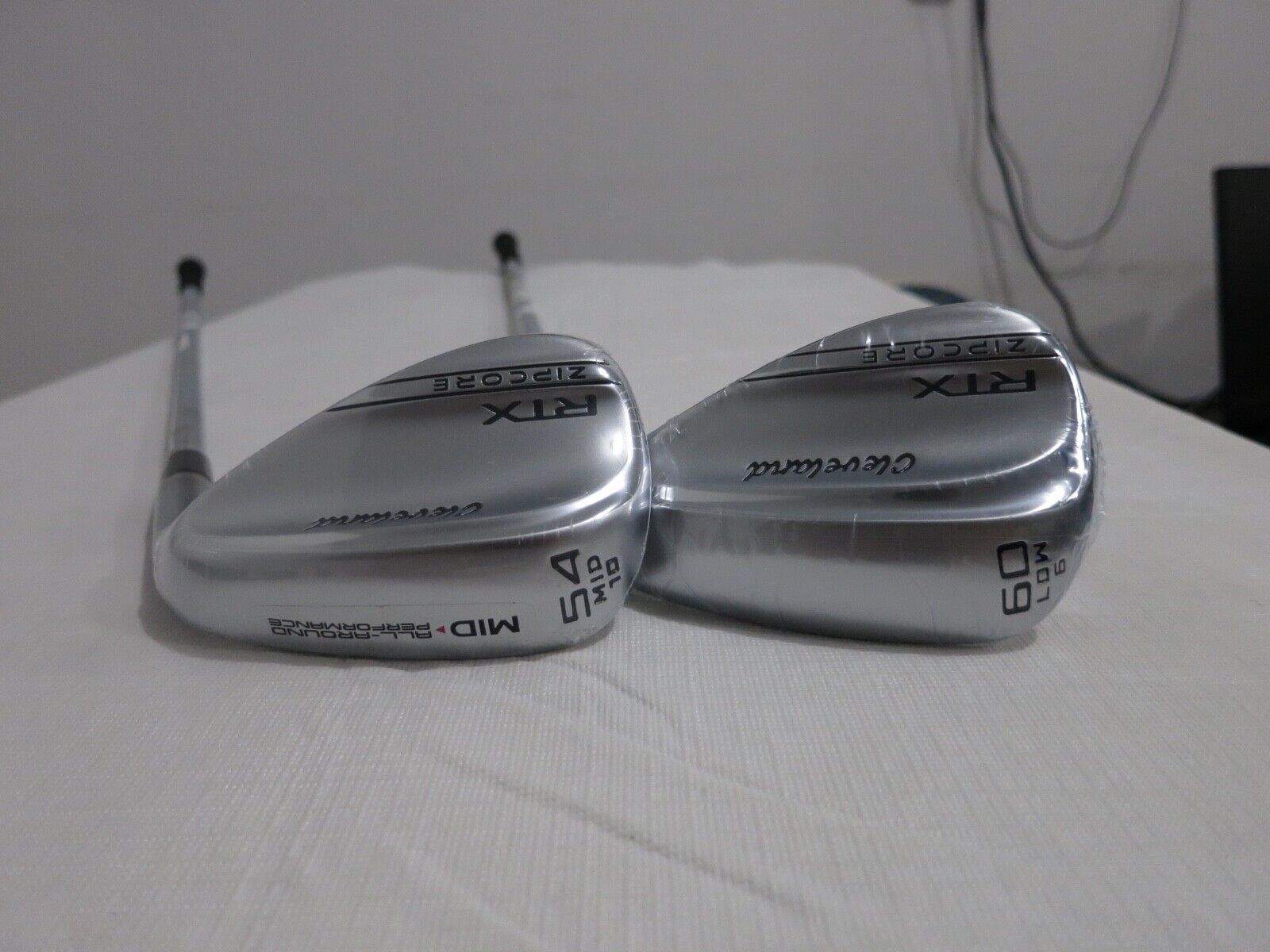 Cleveland RTX Zipcore Tour Satin Wedge Set - 54.10* - 60.06* - Steel - NEW