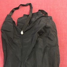 Lorraine Lace Nylon Rayon Polyester Slip Dress Lingerie 34 S Black USA Vintage