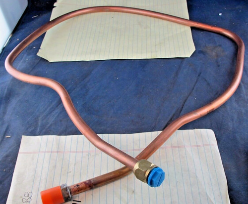 ½” x 54” Soft Copper Refrigeration Tubing With Fittings [C7S1]