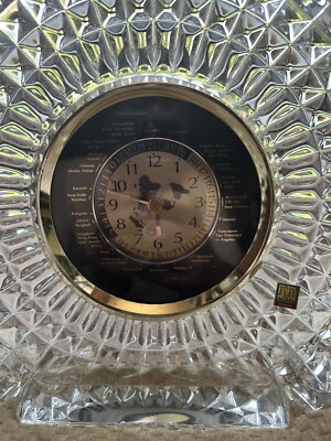 レクサス 超レア HOYA CRYSTAL DESK時計 レクサス 超レア HOYA CRYSTAL