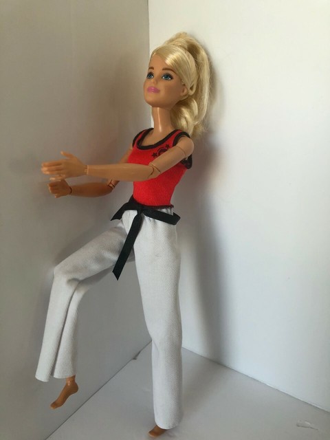 Barbie Martial Arts Made to Move Posable Articulated Karate Martial