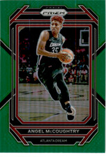 2023 Panini WNBA Prizm  #75 Angel McCoughtry Retail Green Prizm   Dream