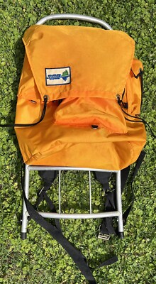 WENZEL Vintage Hiking Backpack w/ External Aluminum Frame Large Adirondack