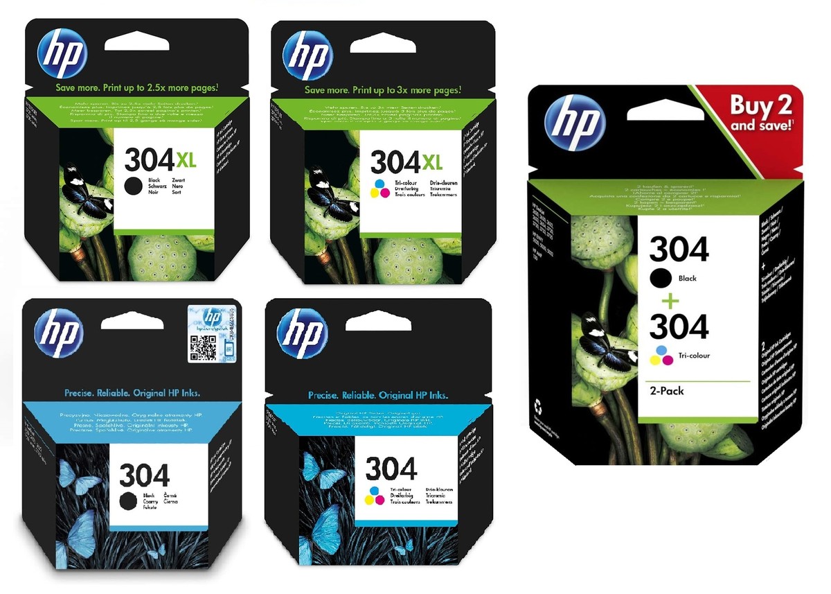 Per HP 304 304xl Rigenerate 304 XL Cartucce Di Inchiostro Per HP ENVY 5020 5030 5032 DeskJet 2620 2630 3762 3760 3750 3730 3764 3733