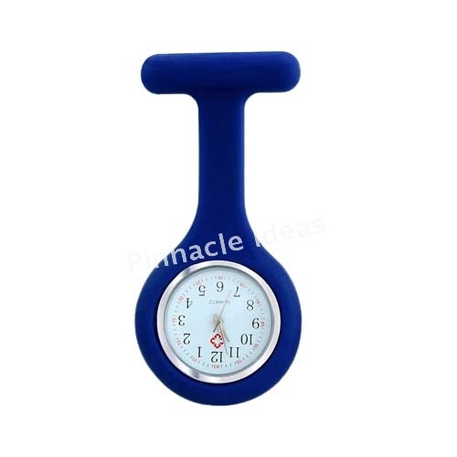 Battery Silicone Nurse Watch Brooch Medical Pendant Nursing Tunic Pocket Clip - Picture 15 of 19