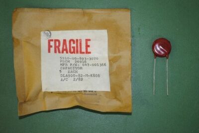 Vishay F102K39Y5RN6UK5R 1000pf 1kv Ceramica Disco Condensatore - Foto 4