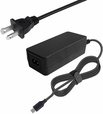 AC Adapter For Samsung Notebook 9 Pro NP930MBE-K04US Laptop 65W USB-C Charger