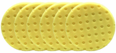 6 PK Lake Country yellow cutting CCS Foam Pads DA 5.5''