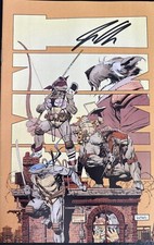 TMNT #1 1:500 RATIO SEAN MURPHY INCENTIVE VARIANT SIGN BY JASON ARRON W/COA COMP