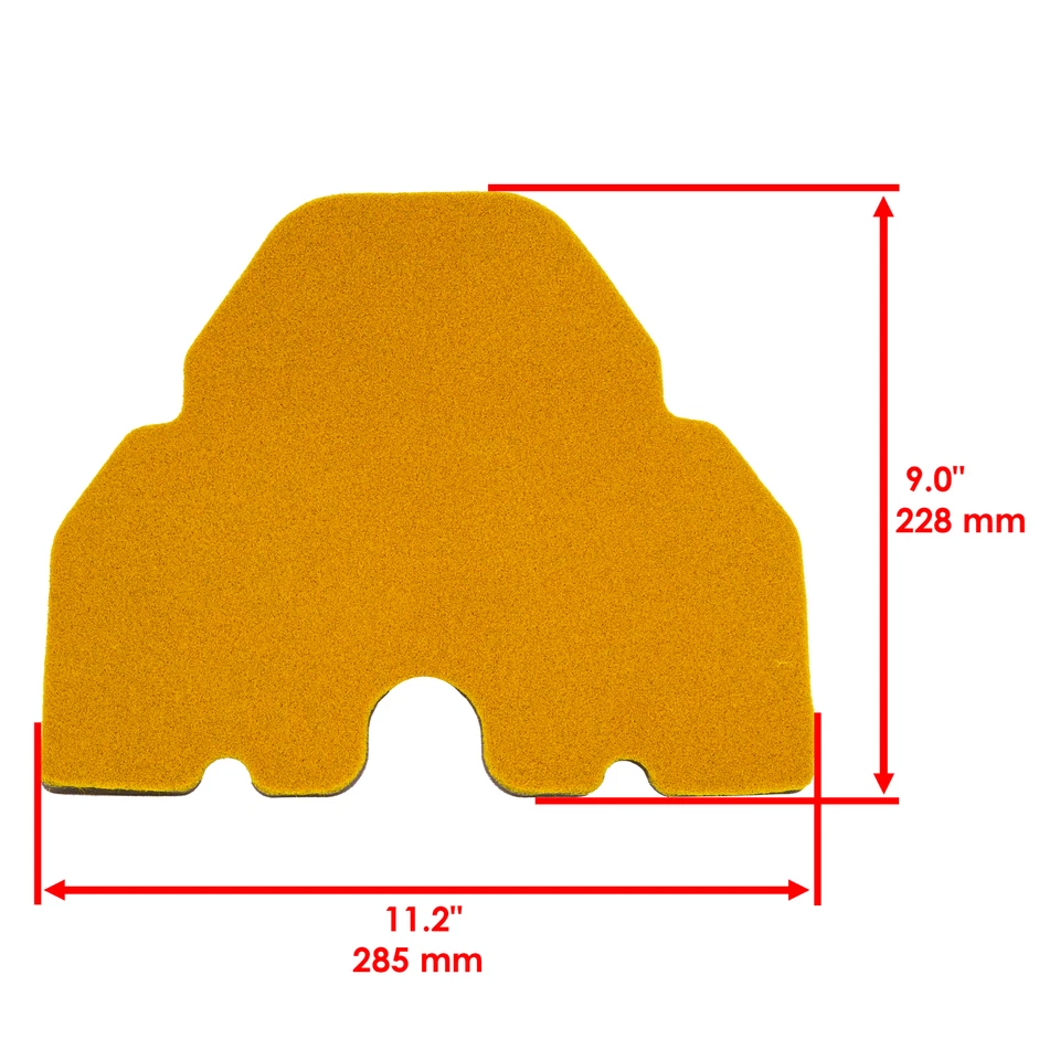 Комплект воздушных фильтров Caltric для мотоцикла Kawasaki NINJA ZX-6 ZX600E 1993-2001 - Изображение 2 из 4