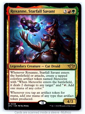 MTG Roxanne, Starfall Savant Outlaws of Thunder Junction - NM | eBay