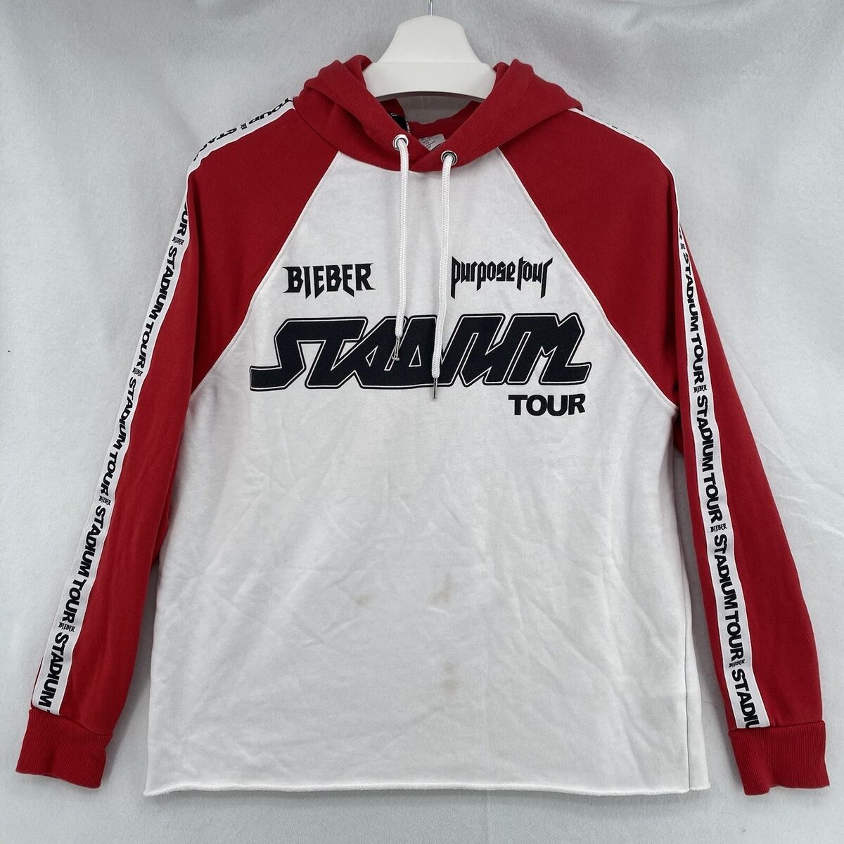 Justin Bieber Stadium Tour Purpose Tour H&M Divided Hoodie Justin Bieber Stadium Tour Purpose Tour H&M Divided Hoodie
