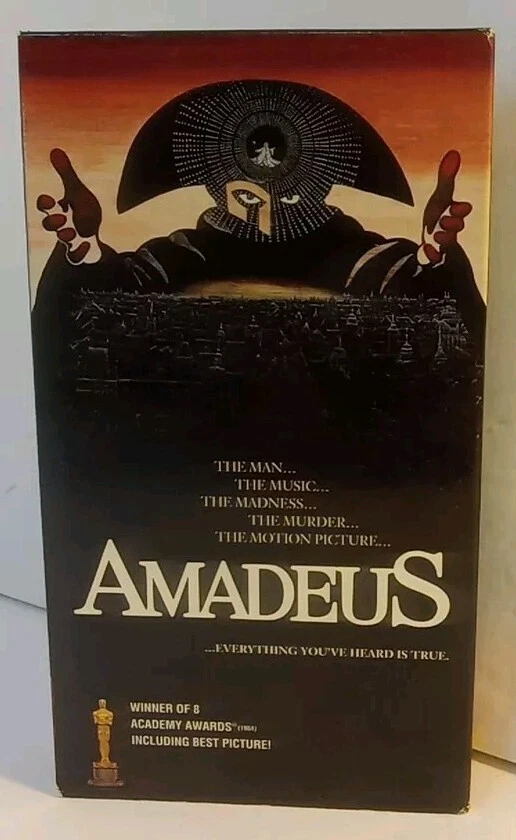 Amadeus (1984 film) VHS Tapes for sale | eBay