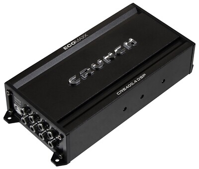 Crunch CRE400.4 DSP 4-Kanal-Verstärker und 6-Kanal DSP Endstufe Amplifier 