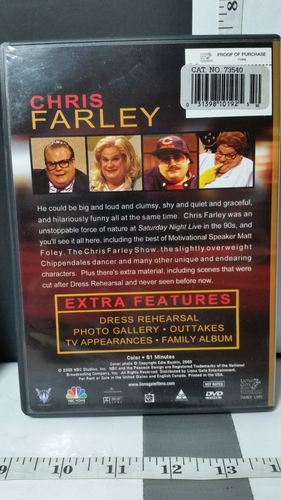 DVD Collection - Chris Farley ; Tommy Boy and Best of Saturday Night Live - Picture 3 of 3