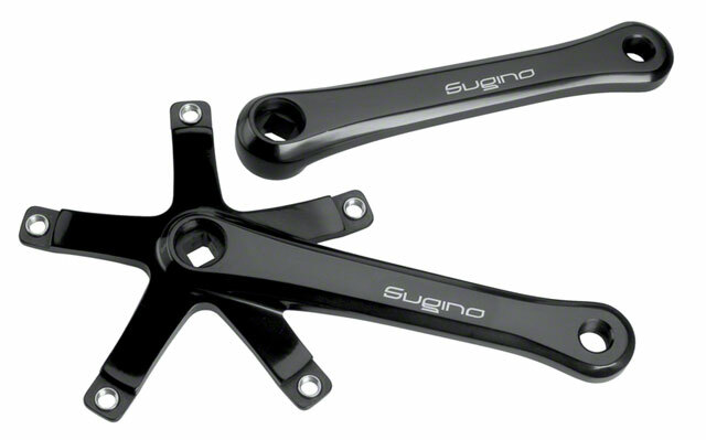 Sugino 75 Track Crank Arm Set - 170mm, 144 BCD, Square Taper Sugino 75 Track Crank Arm Set - 170mm, 144 BCD, Square Taper