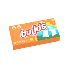"Builds" Dryer Sheets - Minifig Accessory - Custom Printed -  Brick City