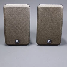 2 Boston MCS95 Satellite Surround Sound Speakers With Stand / Mounting Bracket