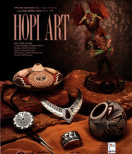 1993 AMERICAN INDIAN EXHIBIT PRINT AD, AMERICAN INDIAN ART GALLERY PRINT ADVERT