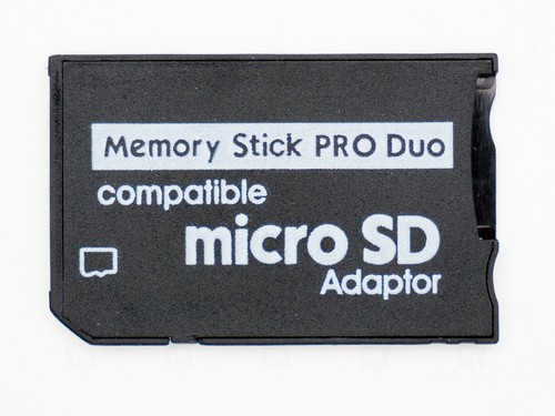 Scheda di memoria SD Adattatore Per Sony PSP 1000/2000/3000 MICRO SD a MS  Pro Duo teqi | eBay