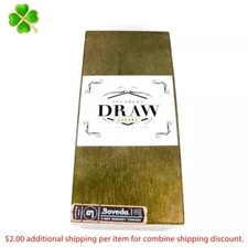 Southern Draw Lancero Cedrus Sumatra Empty Wood Cigar Box 8" x 3.5" x 2.5"