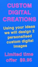 CUSTOM DIGITAL CREATION | High Resolution Personalised Digital Art | Download