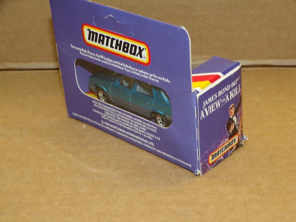 VINTAGE MATCHBOX JAMES BOND 007 RENAULT 11 TAXI ~ NEW OLD STOCK ! - Image 2 of 4