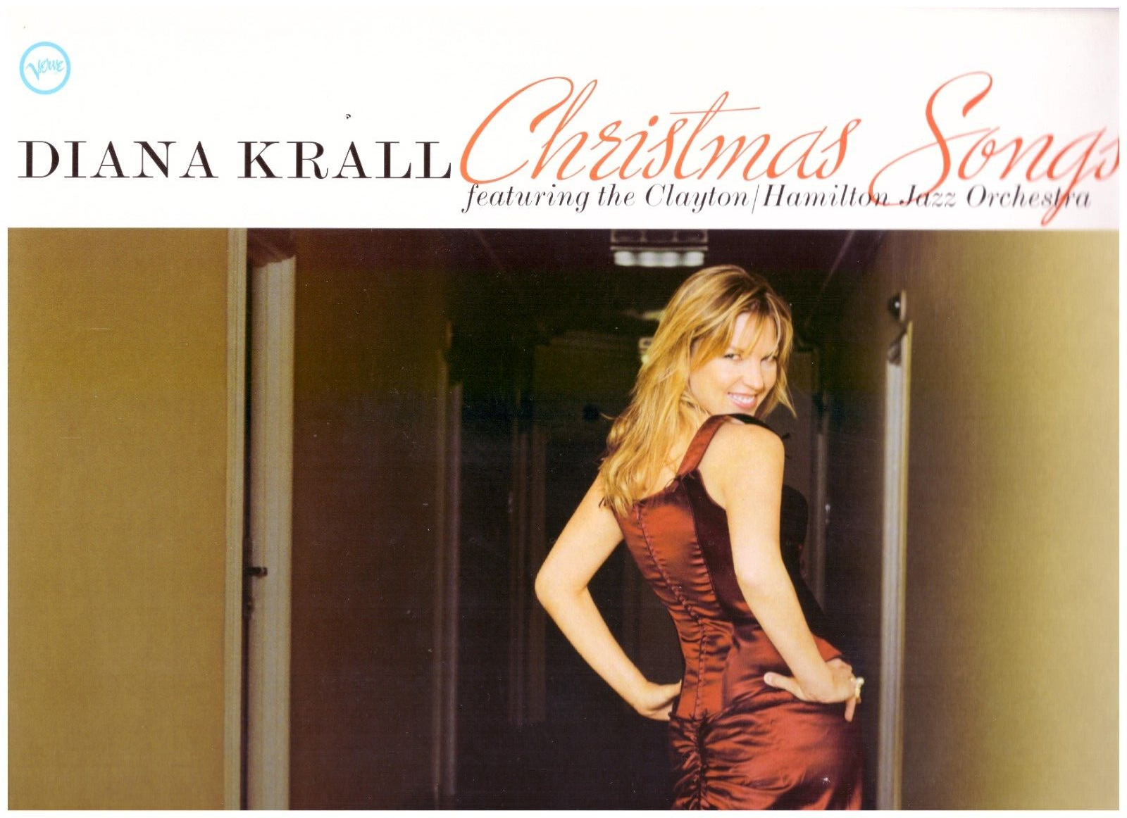 Diana Krall,Featuring The' Clayton and Hamilton Jazz Orchestra_Christmas Song_LP