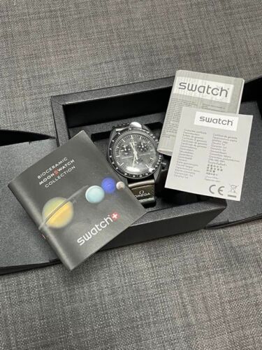 新品未使用　Swatch × OMEGA Mission to Mercury 腕時計(アナログ) 時計 メンズ 最前線の
