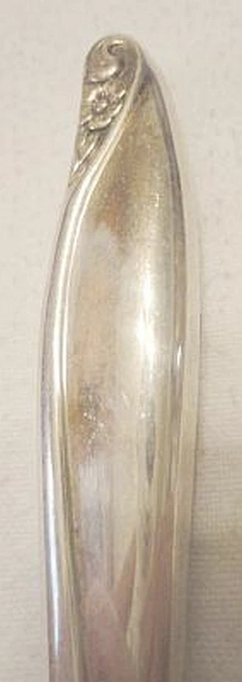 Cuchillos de cena Rogers FLOWERTIME 1963 8 HH en caja de madera Mid Century Mod Foto 4 de 4