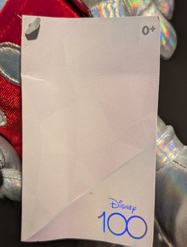 Disney Parks 100 Years Of Wonder Mickey Mouse Plush Toy Collectible 100th - NWT - Picture 8 of 9
