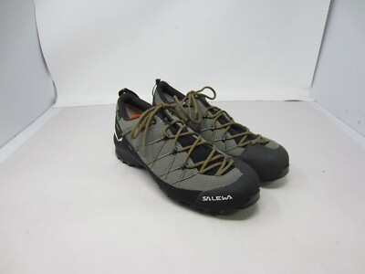 SALEWA Men's 9 WildFire 2 GTX Approach Hiking Shoes Canvas Bungee Cord/Black
