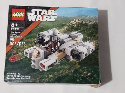 LEGO Star Wars #75321 The Razor Crest Microfighters 100% Caja Completa Manual - Imagen 5 de 10