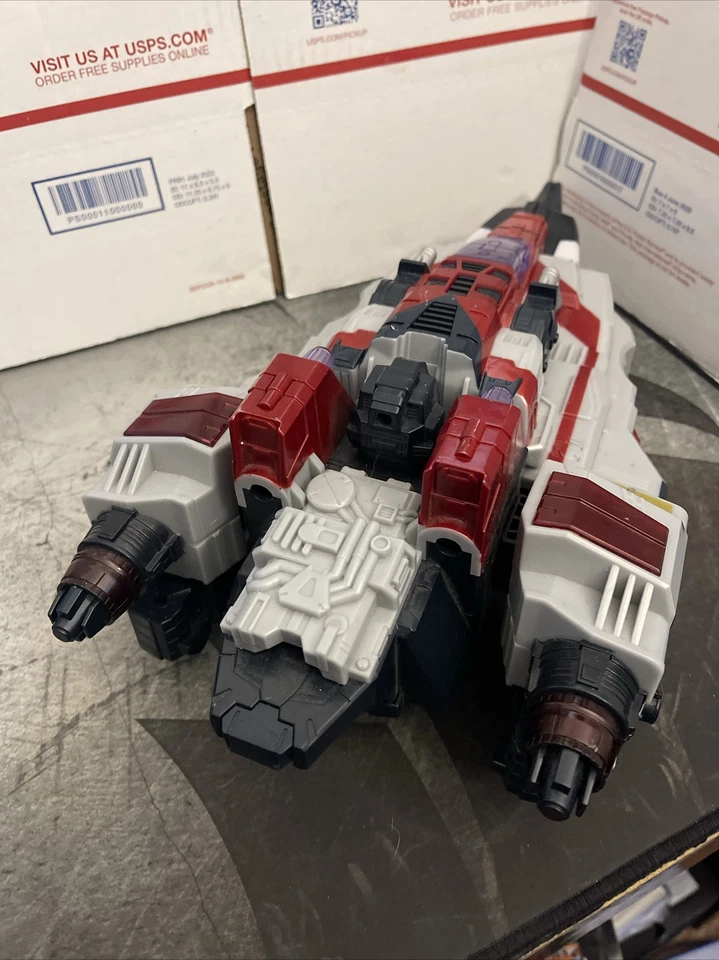 2004 Hasbro Transformers Cybertron Starscream Supreme Class Incomplete - Image 4 of 4