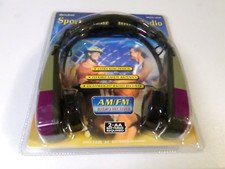 Vintage 2001 Lenoxx Sound Headphones AM/FM Radio - Model 885M