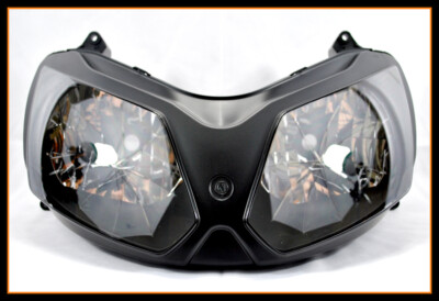 CA Headlight Fit Kawasaki 2002 03 04 2005 ZX-12R ZX12R ZX12 ZX