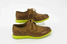 Cole Haan Women Shoe Lunargrand Size 7B Wingtip Oxford Brown Pre Owned qp