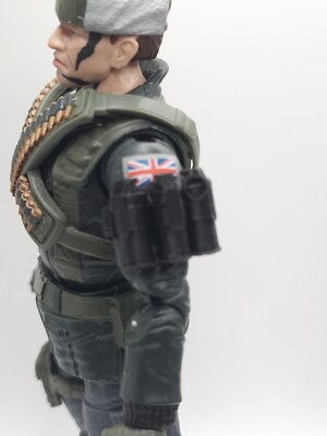 3d Printed FLEXIBLE WIDE BICEP   3 GRENADE 1:12 GI Joe Classified/Marvel Legend