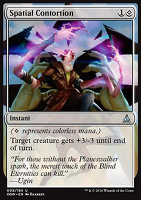 MTG SPATIAL CONTORTION EXC - SPACE CONTORSION - OGW - MAGIC