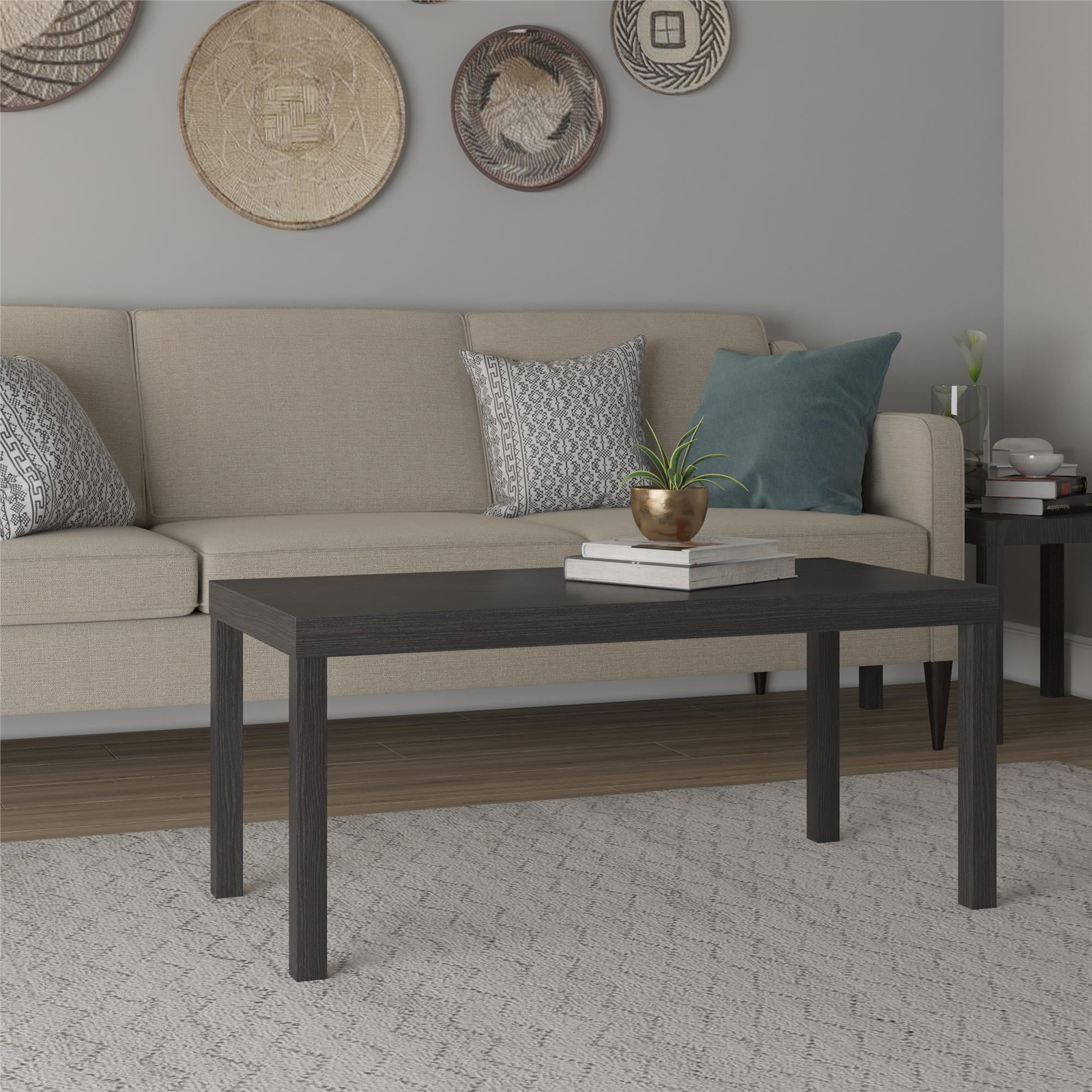 Parsons Coffee Table, Espresso eBay