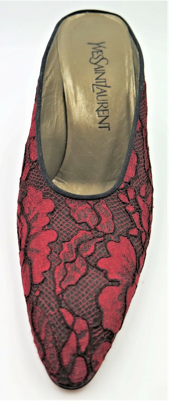 FAVOLOSI SANDALI MULES SCARPE YVES SAINT LAURENT MAI INDOSSATI