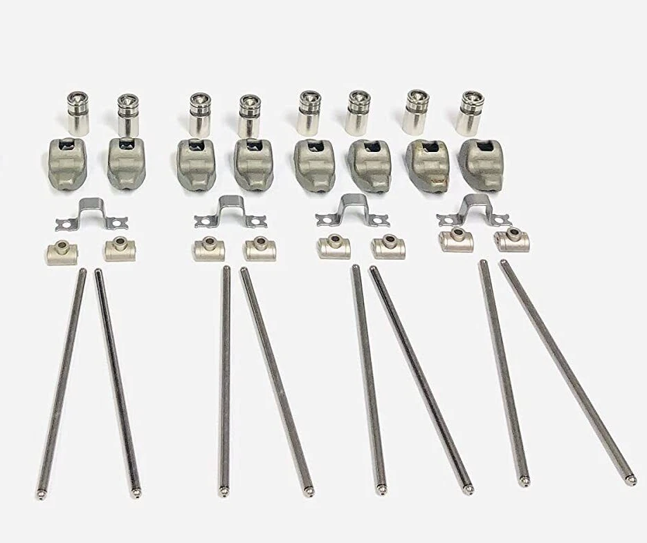 ROCKER Arms+Pivots+Lifters+PUSHRODS Kit AMC Jeep 150 2.5 Wrangler CJ 1983-2002 - Image 2 of 4