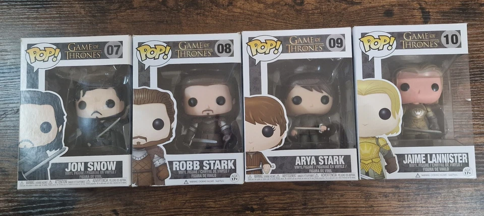 Game Of Thrones Funko Pop Bundle, Collectible, Figures - Image 2 of 4