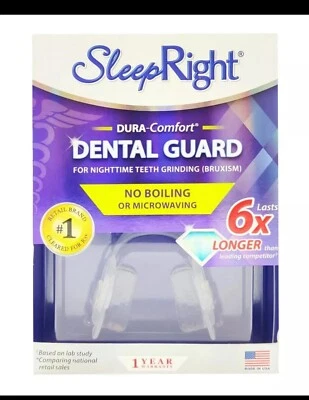 SleepRight DURA-Comfort Dental Guard Night Time Teeth Grinding (Bruxism) £47.